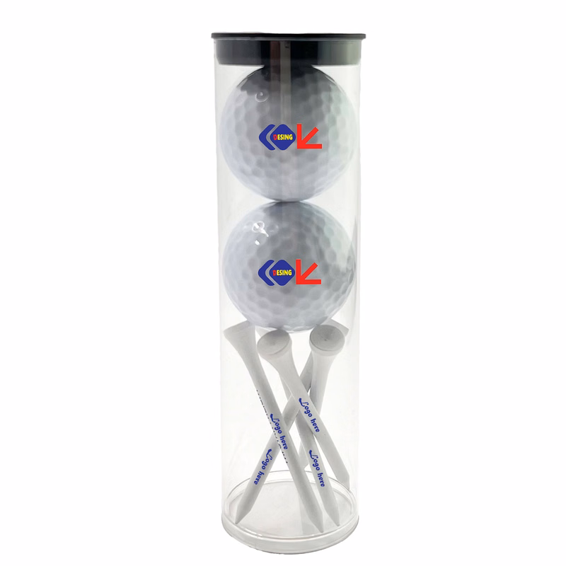 Custom Golf Ball and Tee Set