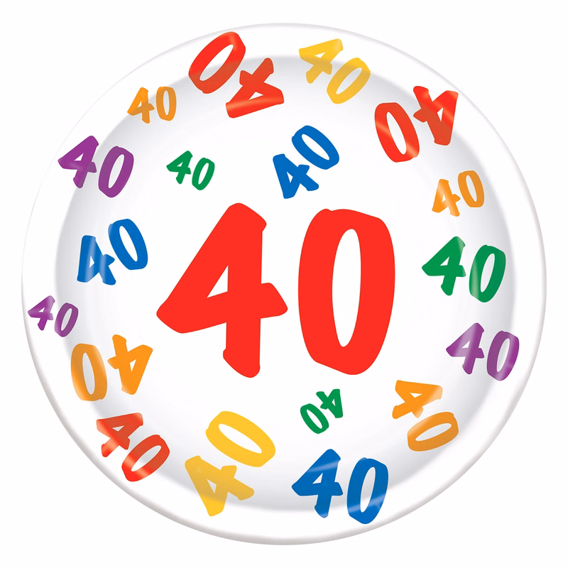 "40" Plates