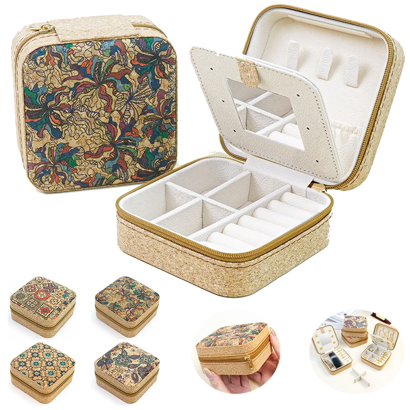 Retro Cork Jewelry Box 1