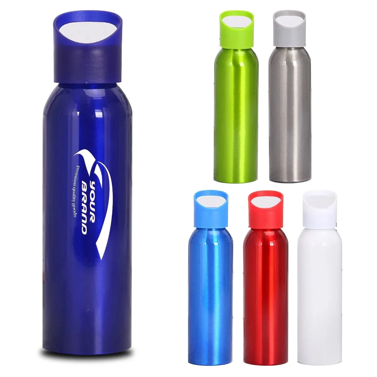 20oz. Aluminum Portable Sports Water Bottle, custom water bottle with logo imprint 1