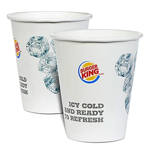 12 oz. Paper Cold Cup - Flexographic printed 1