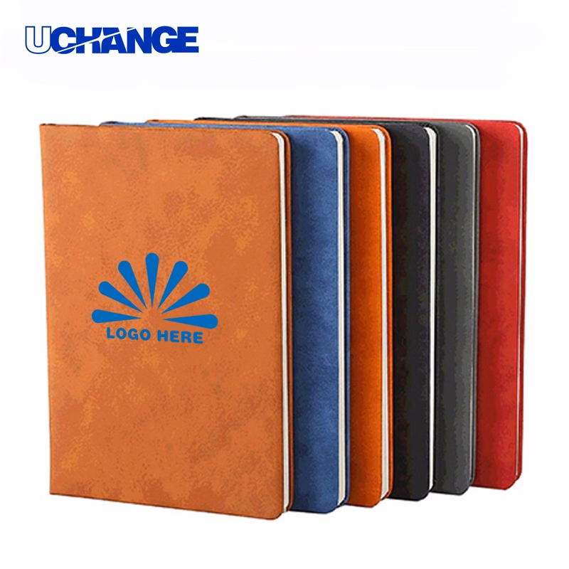 Portable A5 Soft Leather Notebook Journal for School