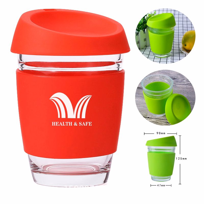 Anti-Scalding Coffee Silicone Glass
