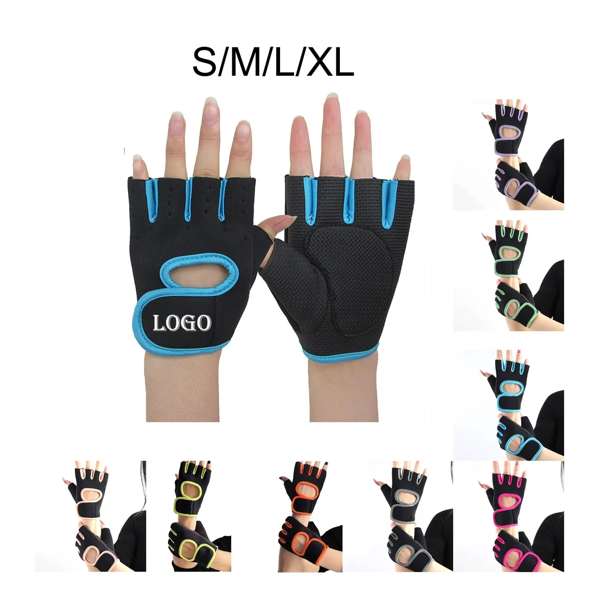 Palm Support Exercise Gloves 1