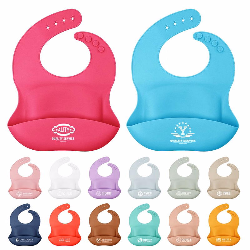 Soft Silicone Feeding Aprons