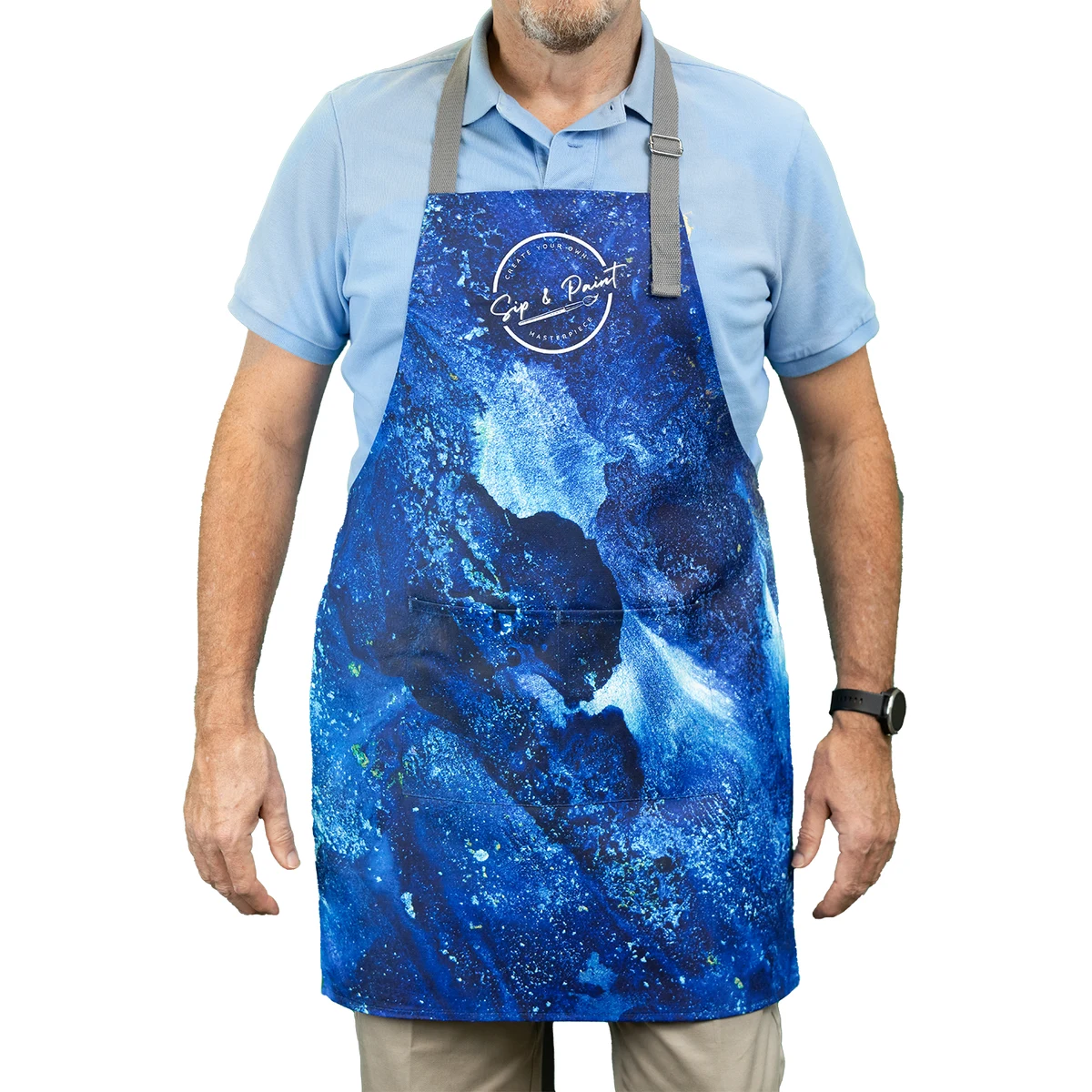 SUPER APRON w/ Divided Pocket & Adjustable Neck Strap 1
