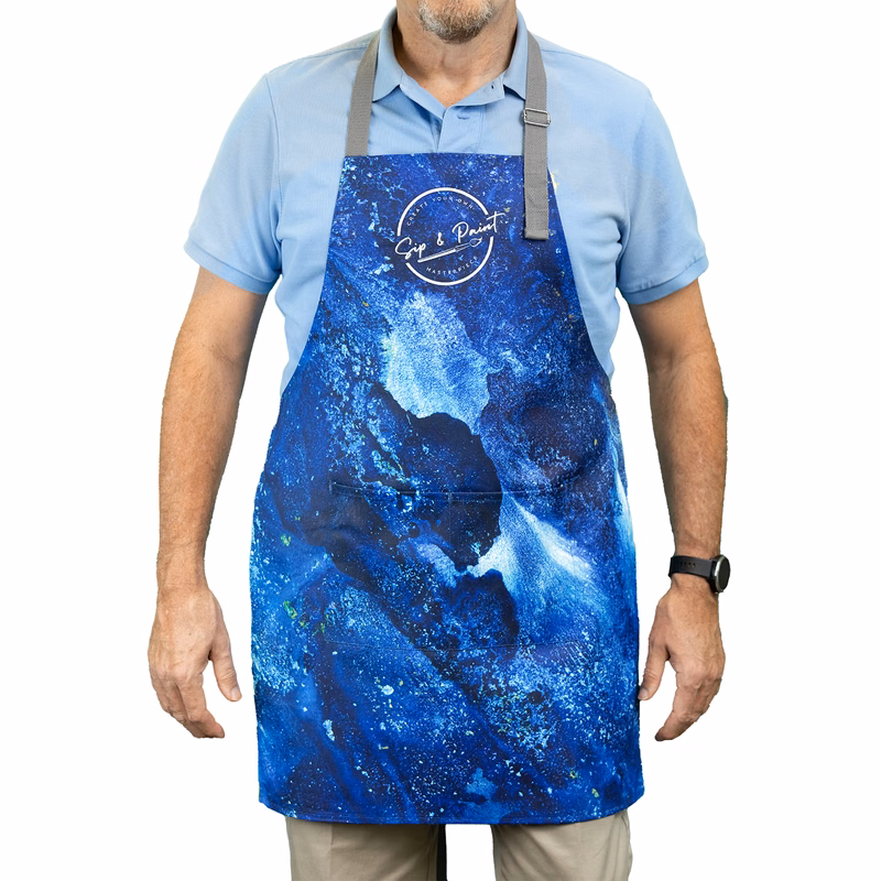 SUPER APRON w/ Divided Pocket & Adjustable Neck Strap