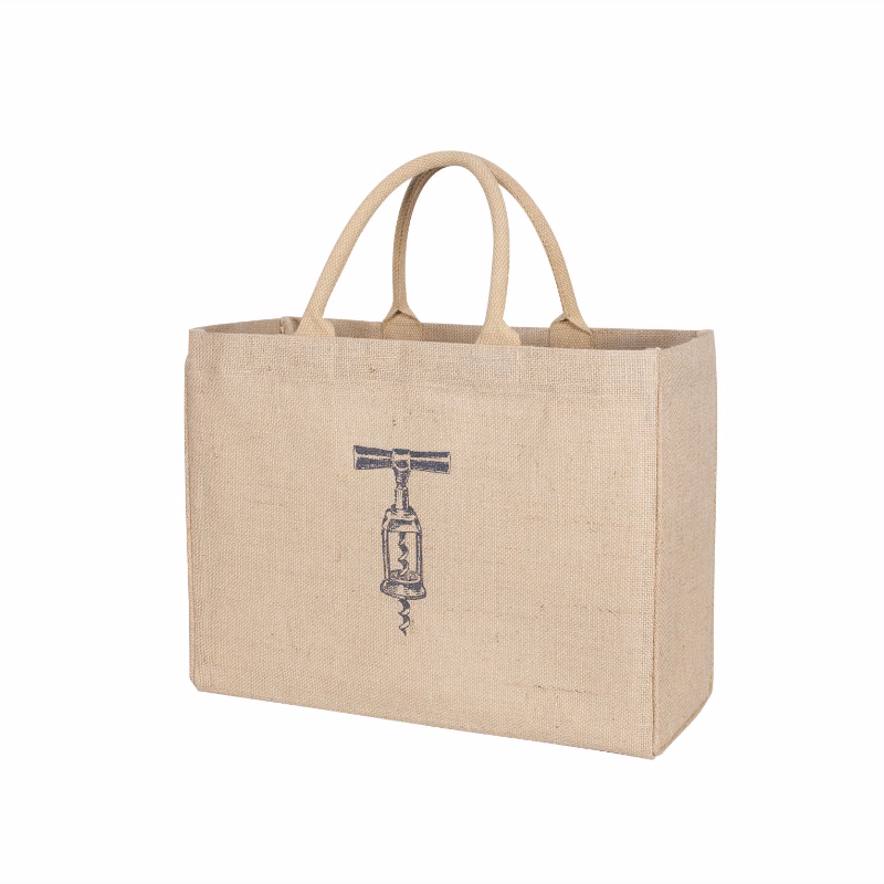 Custom Jute Tote Bag