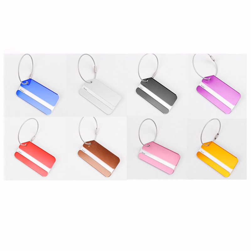 Luggage nameplate Tag made from Zinc alloy