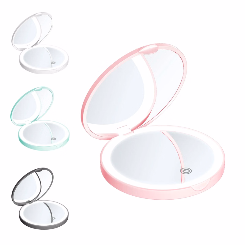 1x/2x Magnifying Rechargeable Mirror