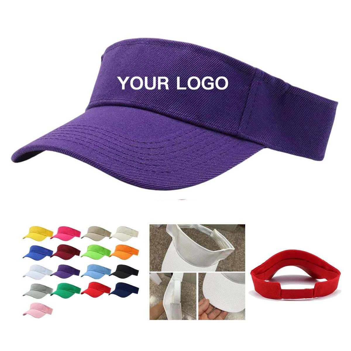 Cotton Sun Hat with Adjustable Headband 1