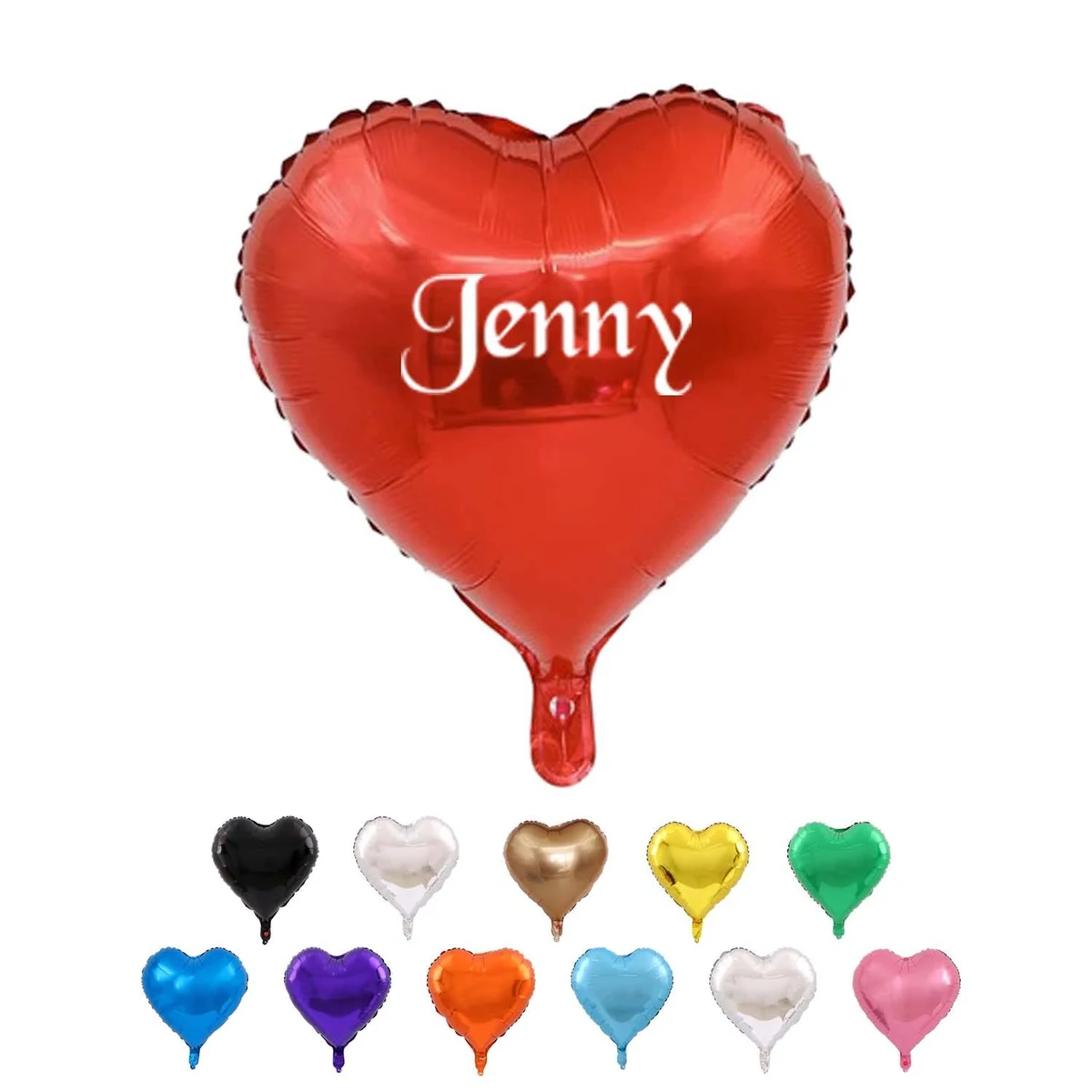 Heart-Shaped Foil Balloon 1