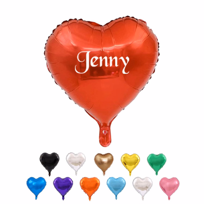 Heart-Shaped Foil Balloon
