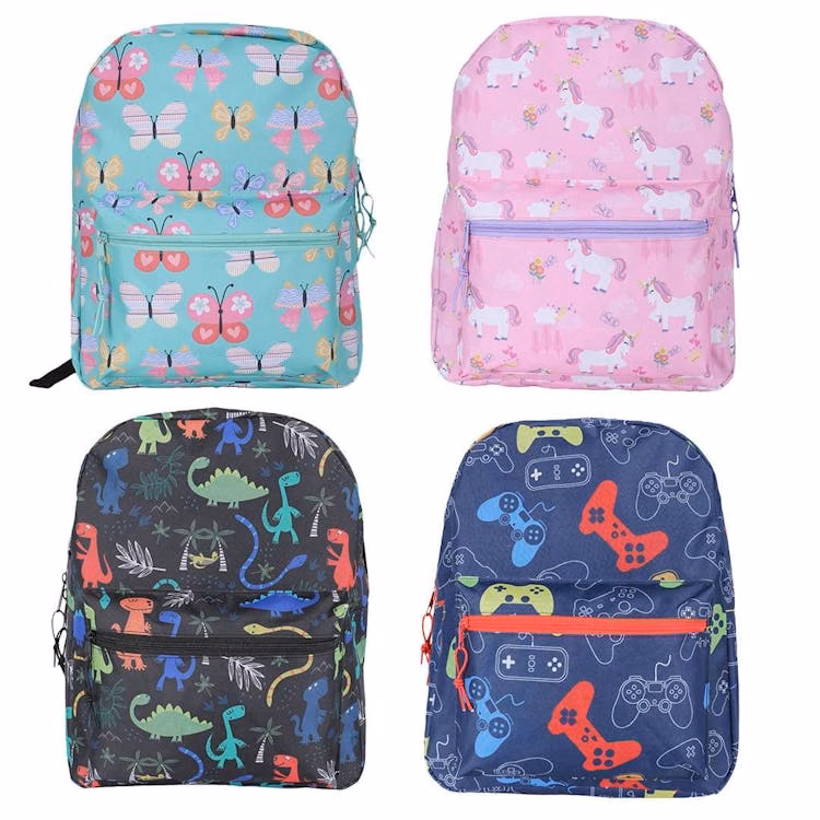 BigBox 15" Basic Printed Backpacks - Assorted