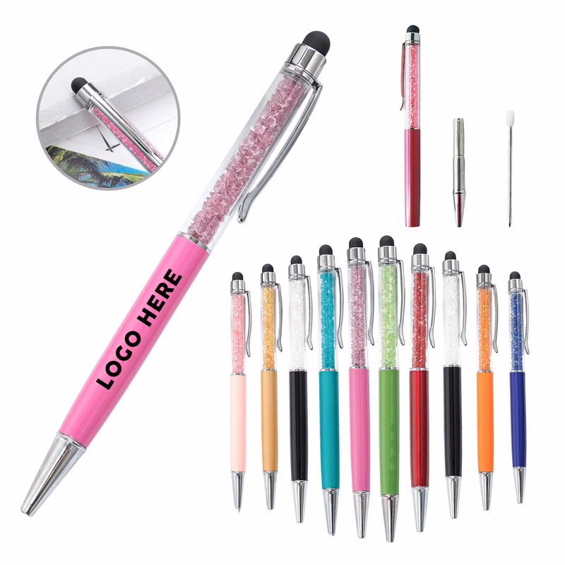 Metal Push Touch Ballpoint Pen