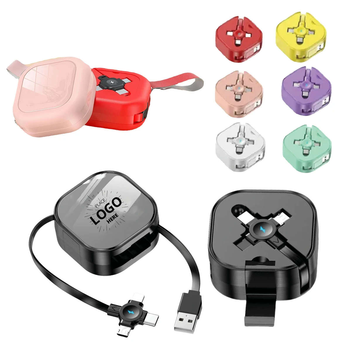 4in1 Fast Charging Car Charger 1