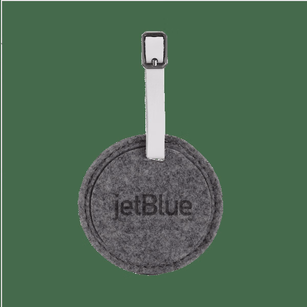 Juniper Felt Round Luggage Tag