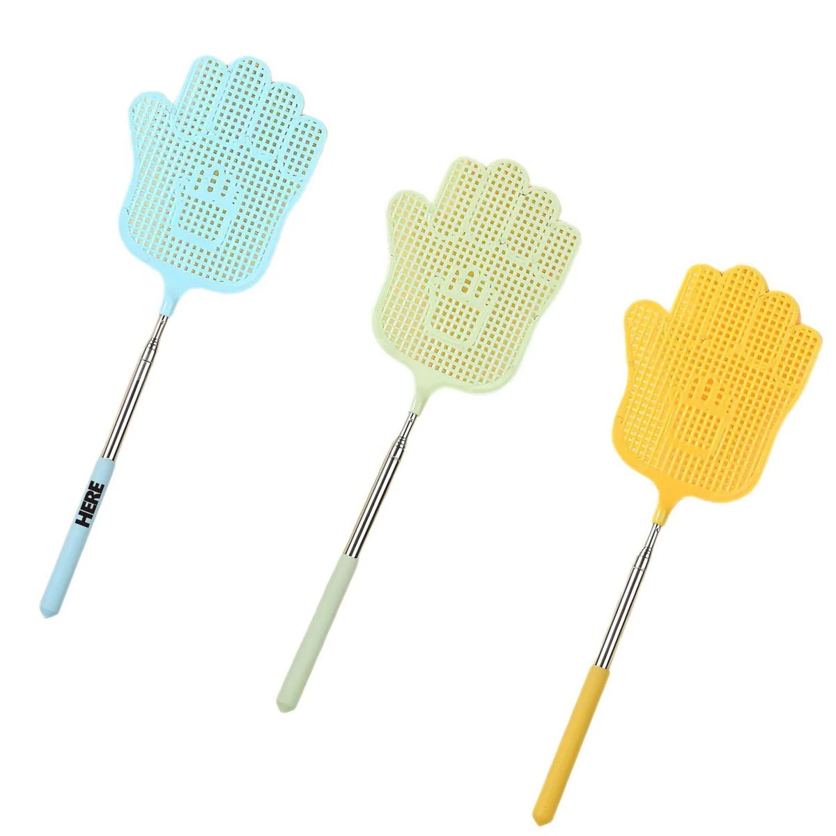 Retractable Stainless Steel Durable Fly Swatter 1