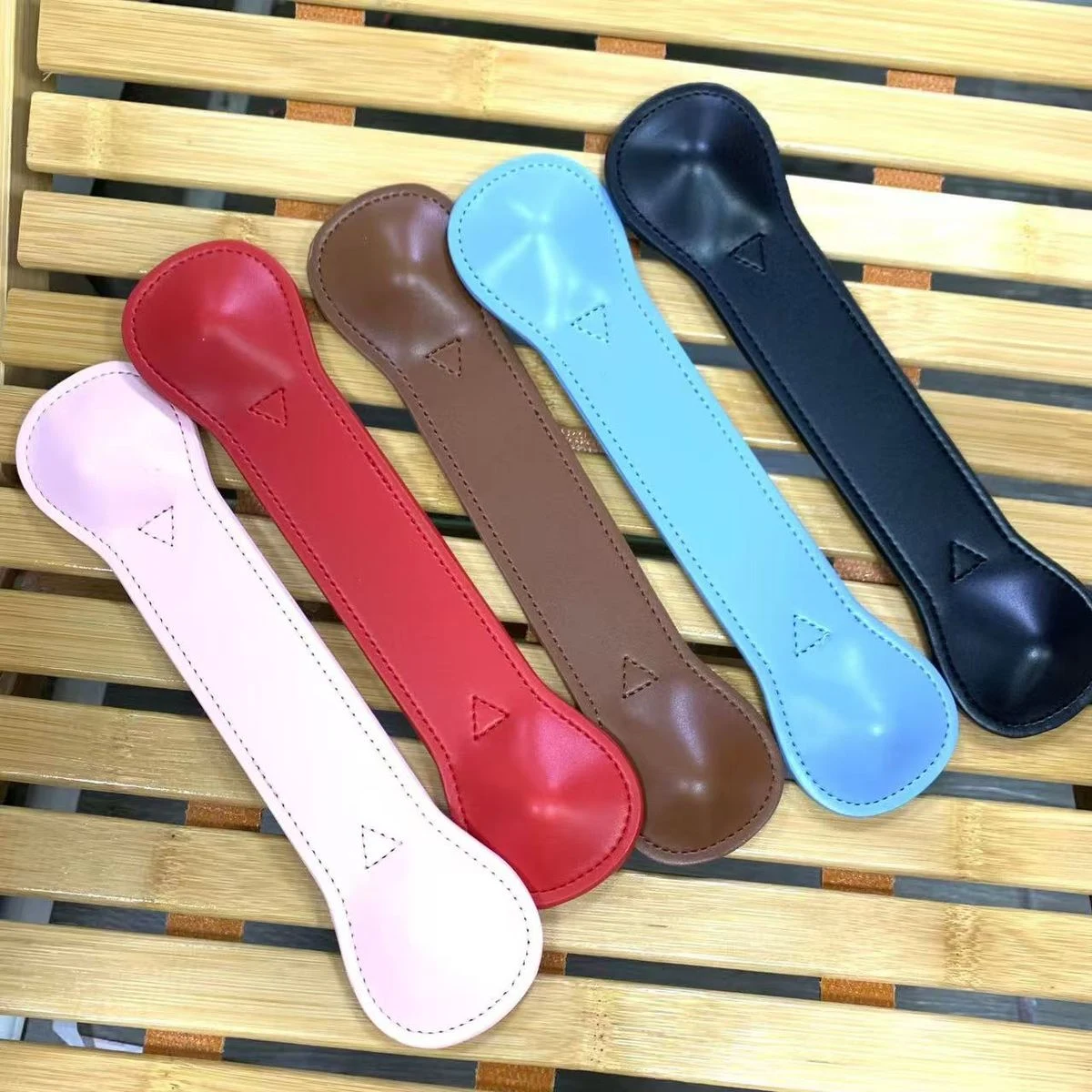 PU Leather Weighted Bookmark 1