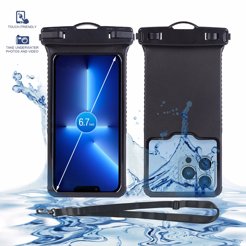 Plastic Anti-Fall And Waterproof Mobile Phone Bag