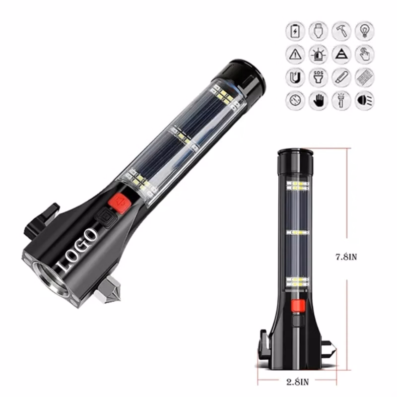 Car Flashlight Safety Cone