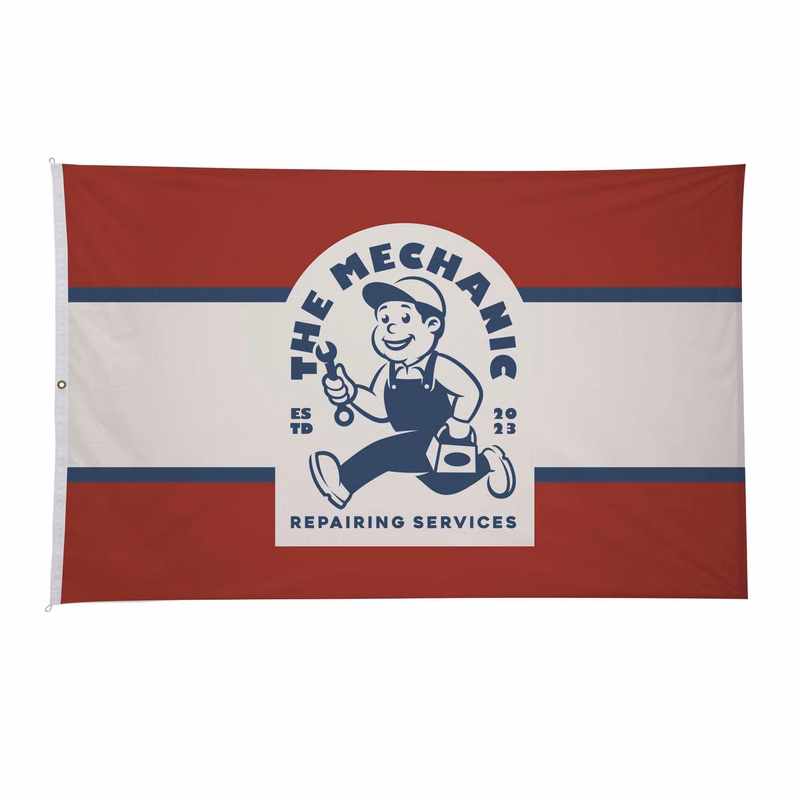 10' x 15' Nylon Flag Single-Sided
