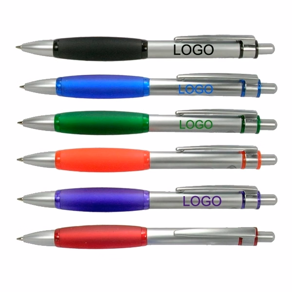 Rubber Grip Ballpoint Pens