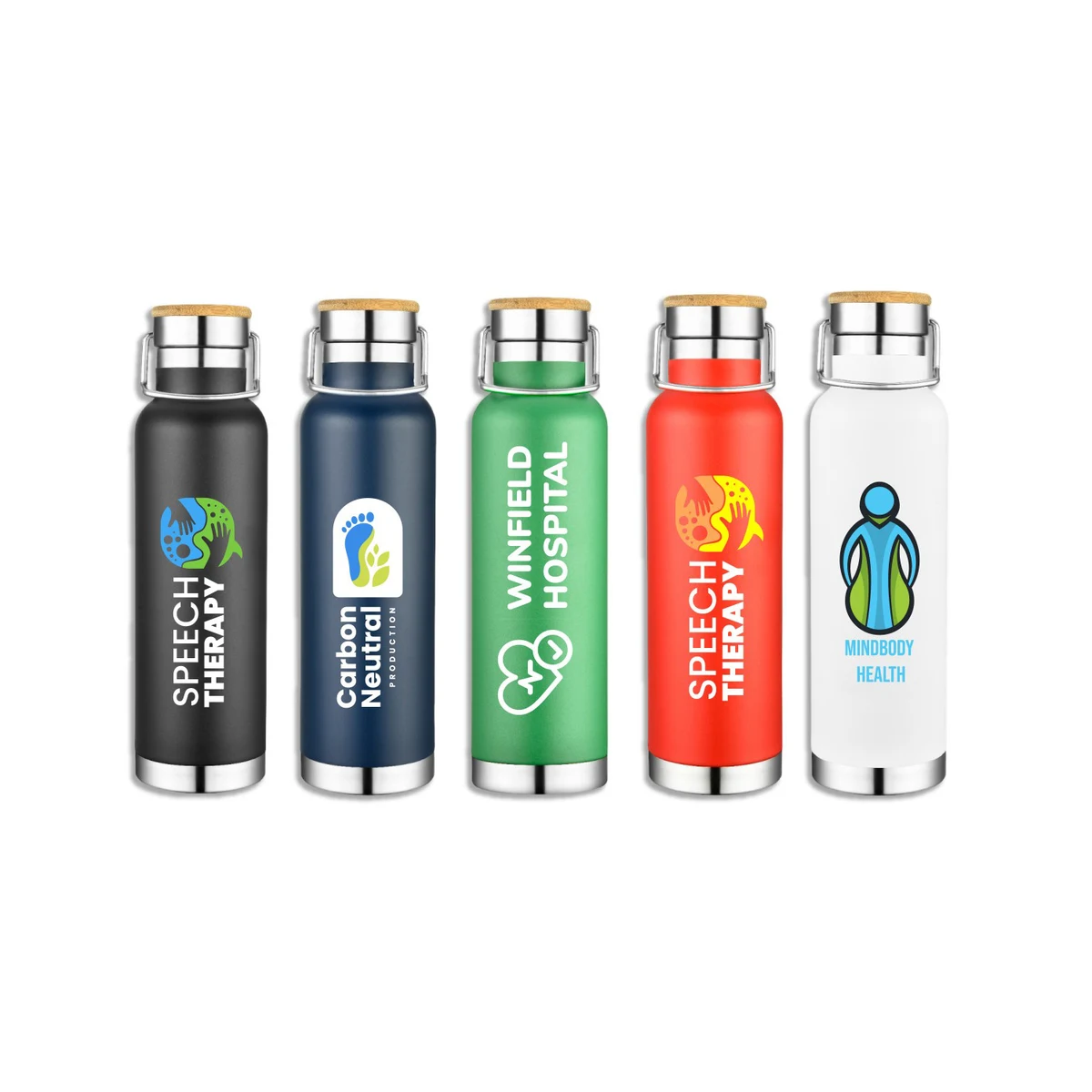 Chillguard Deluxe 22 oz Stainless Steel Water Bottle, custom water bottle with logo imprint 1