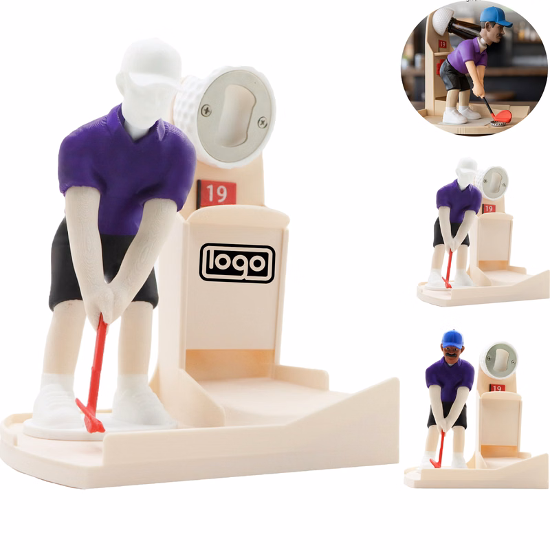Novelty Golf Bottle Opener Stand