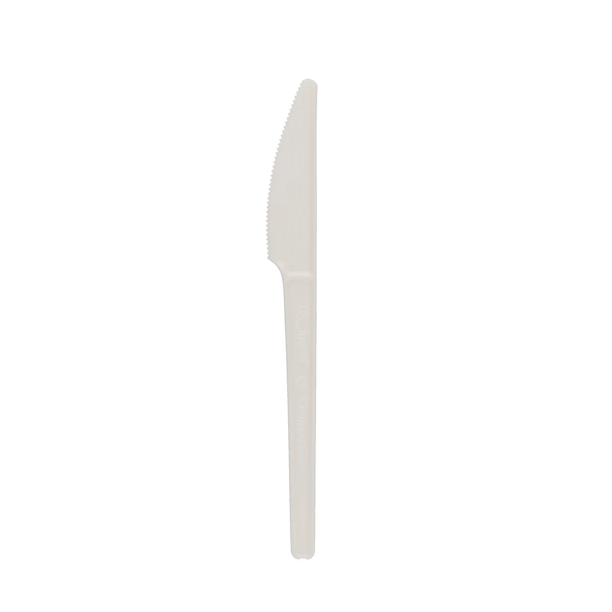 Medium Weight PLA Plastic Eco Knife Beige 1