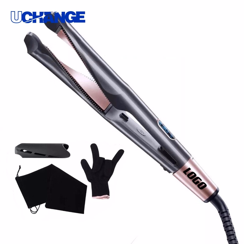 Hair 2-in-1 Spiral Hair Straightener and Curler Styling Tool
