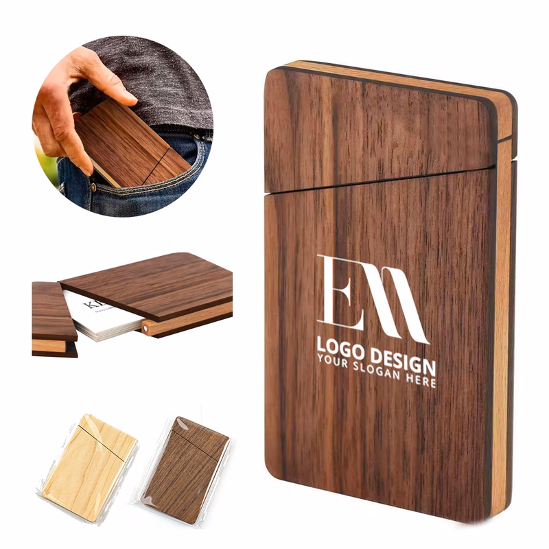 Solid Wood Card Holder