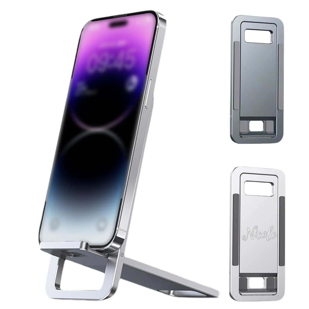 Adjustable Foldable Aluminum Phone Stand 1