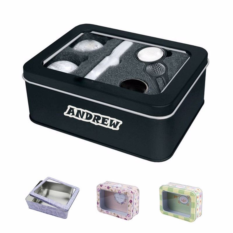 Golf-ball Tin Box