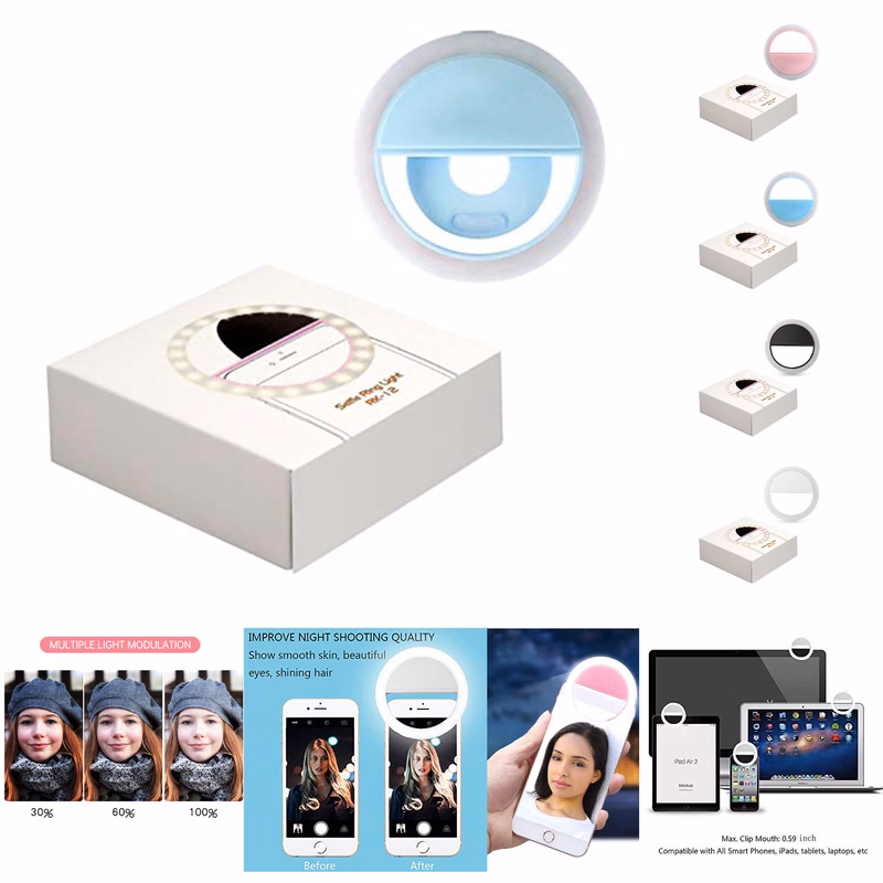 Ultimate Social Media Clip-On Ring Light