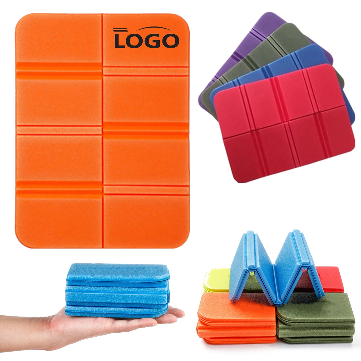Foldable Rectangular Stadium Seat Cushion MOQ 50 1