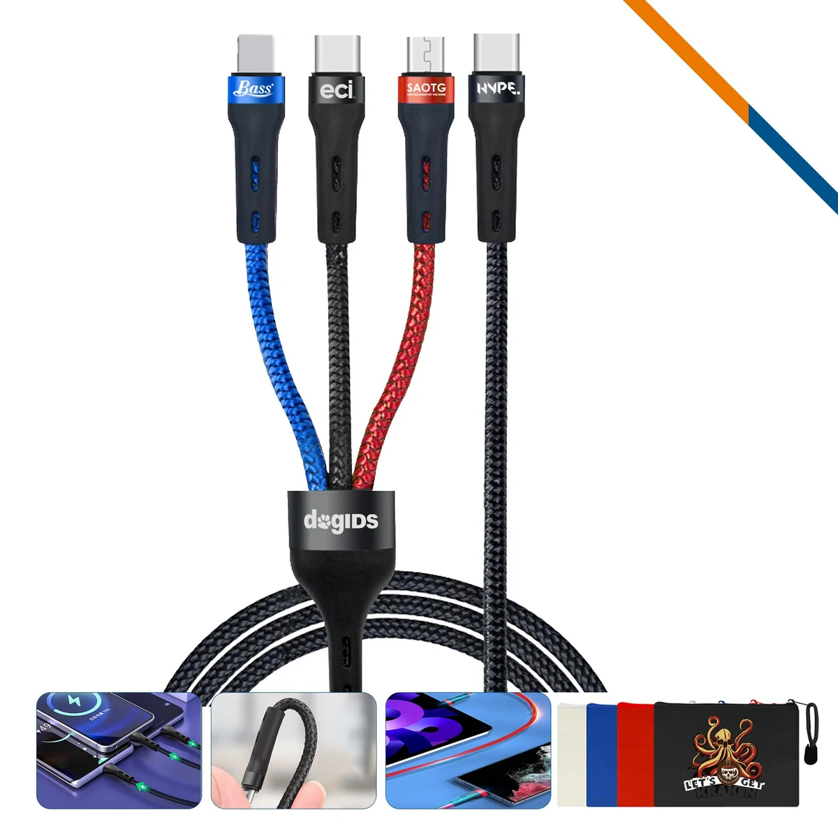 Lesoni 3in1 Charging Cable 1