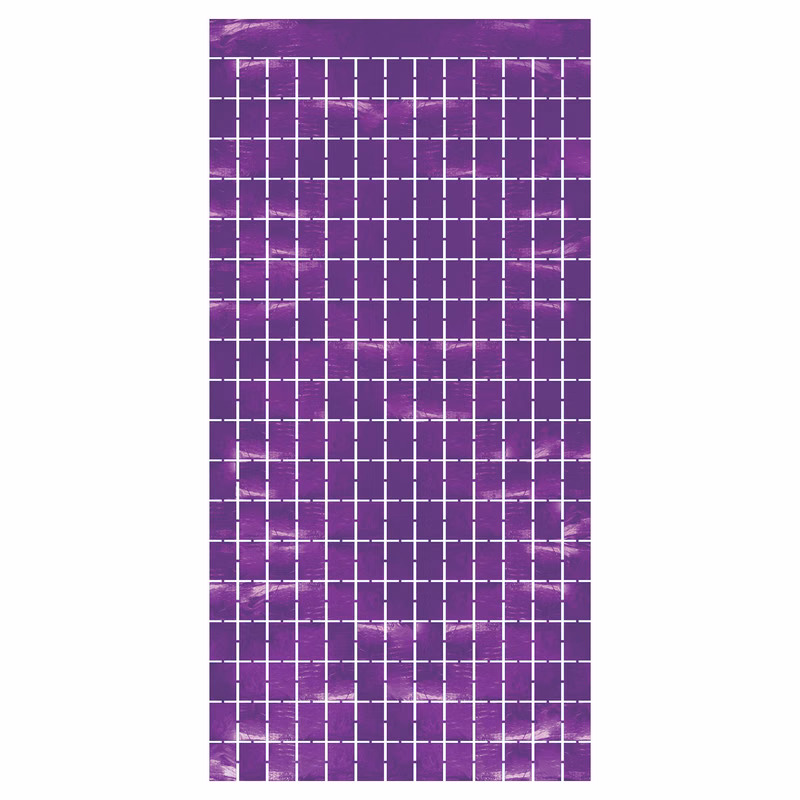Metallic Square Curtain