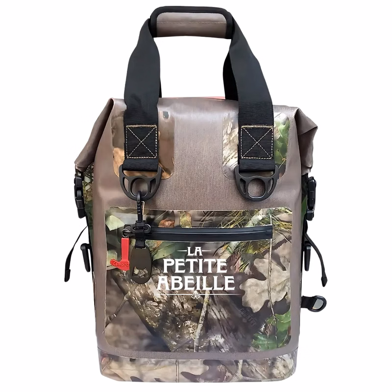 Roll Top Cooler Bag with Backpack Straps
