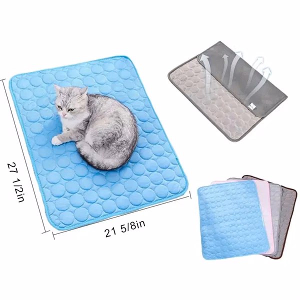 Self Cooling Blanket for Dog Floor Mat Pet Sleeping Cushion