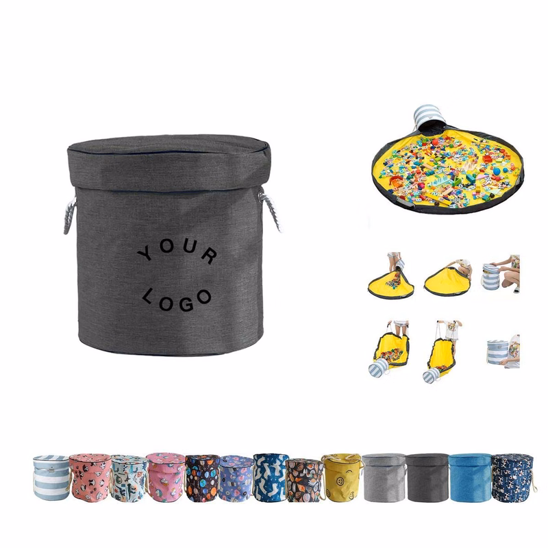 Oxford Toy Storage Basket for Kids Room