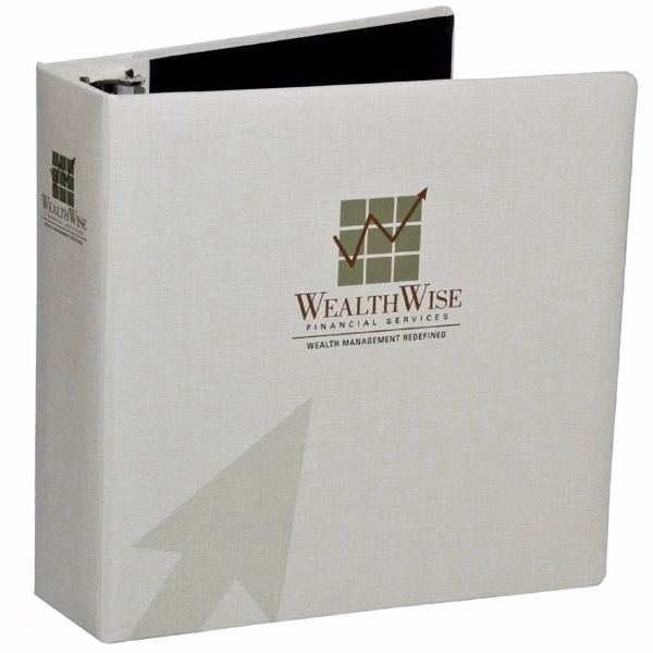 8-1/2" x 11" Book Cloth 2" to 3" Capacity Ring Binders