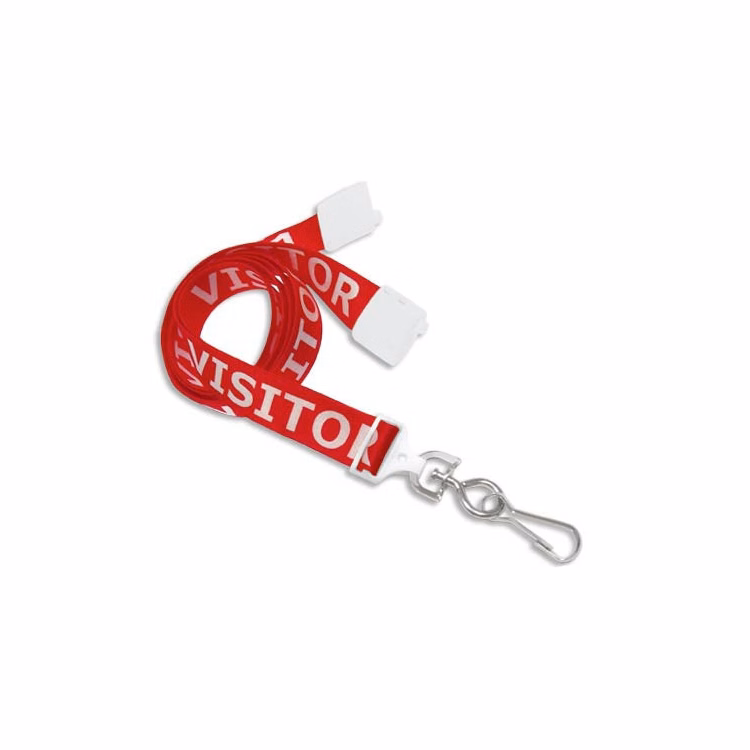 5/8" Dye Sublimated Breakaway Lanyard (Visitor)