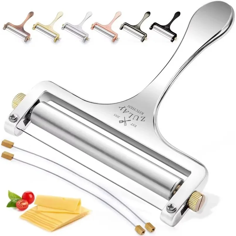 Stainless Steel Adjustable Hand Held Cheese Slicer 1