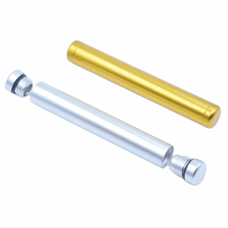Silver Plated Cigar Tubes
