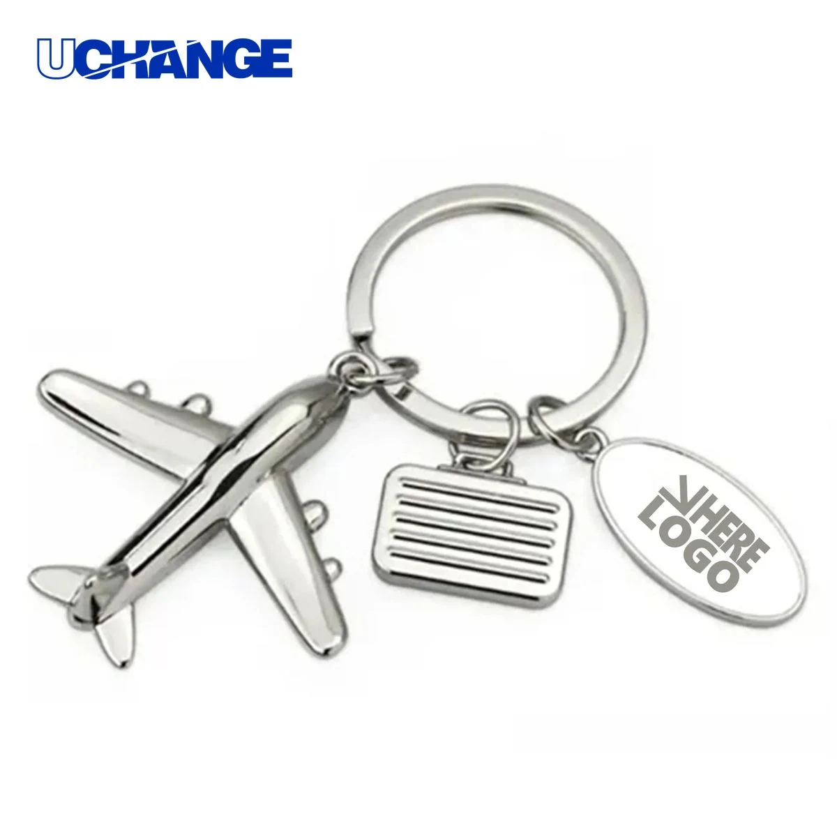 Airplane Aircraft Keychain 1