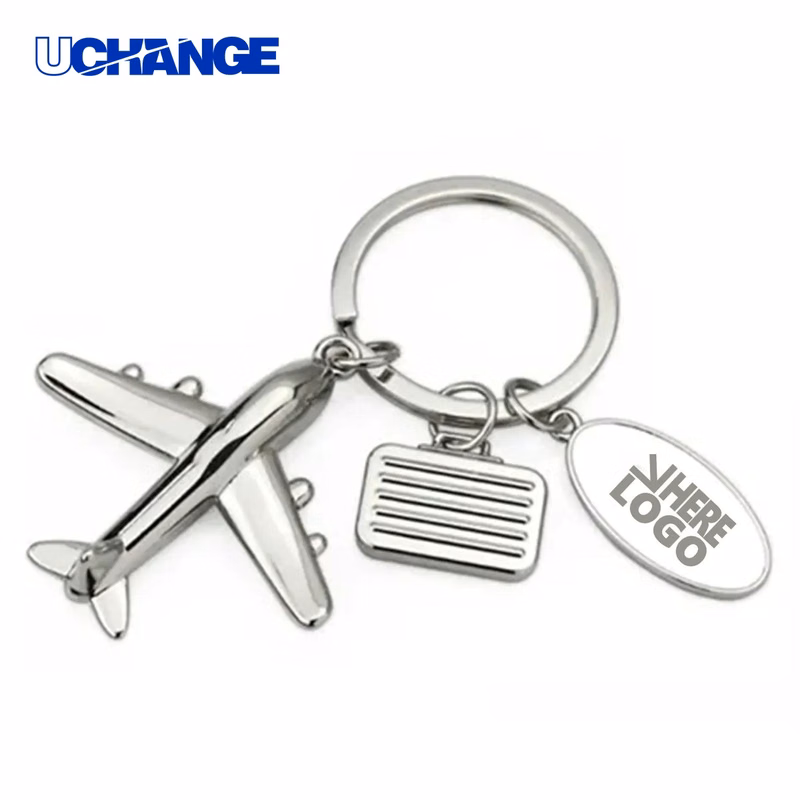 Airplane Aircraft Keychain