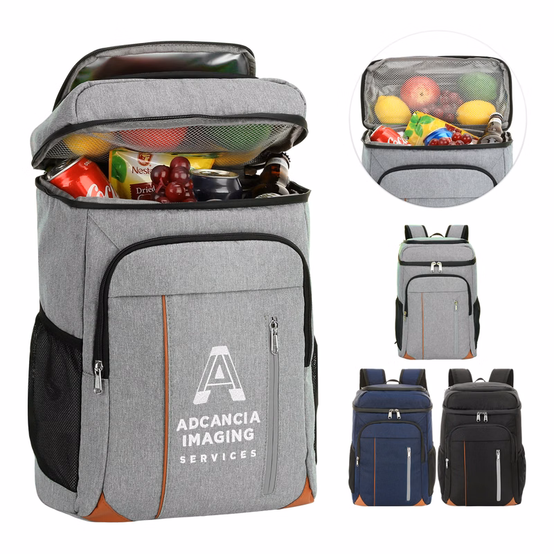 28 Can Dual Compartment Insulated Backpack Cooler