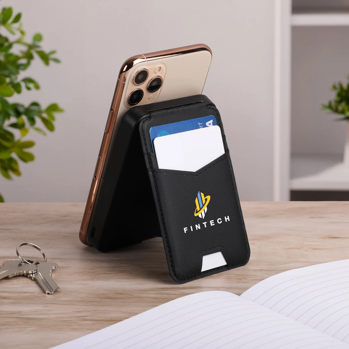 Powr2 Magnetic Power Bank & Wallet Stand 1