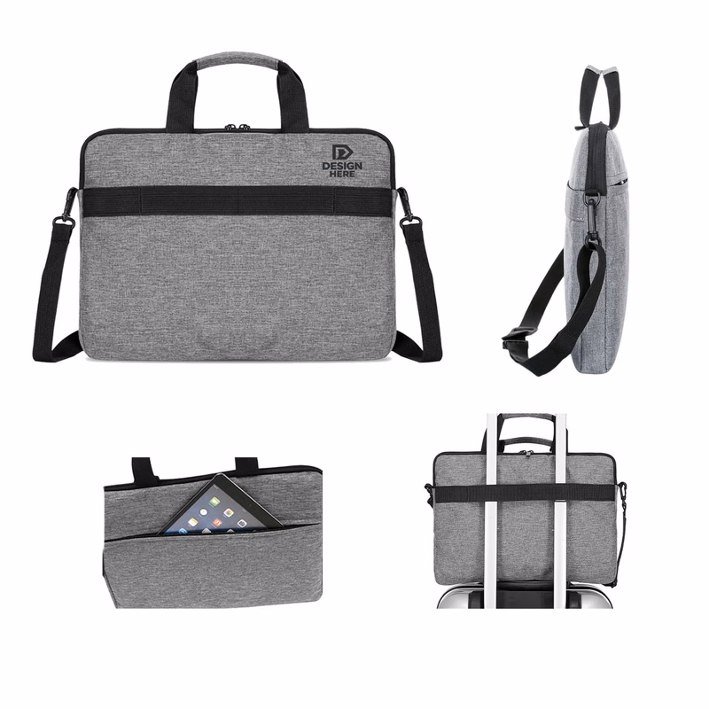 15.6 Inch Portable Waterproof Oxford Laptop Briefcase